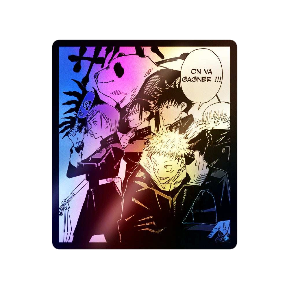 Jujutsu Holographic Stickers
